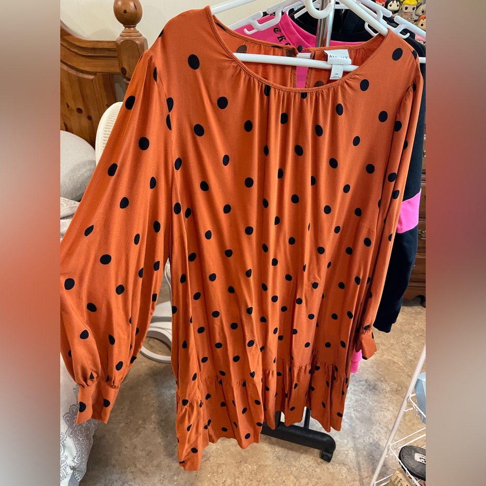 Ava & Viv Polka Dot Dress